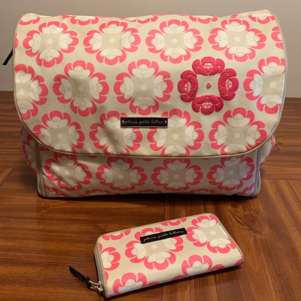 Petunia Pickle Bottom Diaper bag with wallet